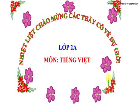 Bài giảng Tiếng Việt 2 (Kết nối tri thức) - Bài 10: Thời khóa biểu - Tiết 4: Luyện tập từ ngữ chỉ sự vật, hoạt động. Câu nêu hoạt động