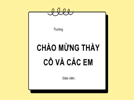 Bài giảng Toán 2 - Bài 28: Luyện tập chung