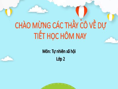 Bài giảng Tự nhiên xã hội 2 (Kết nối tri thức) - Bài 8: An toàn khi ở trường (Tiết 1) - Năm học 2022-2023
