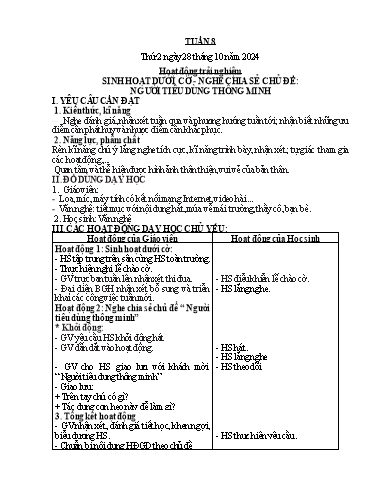 Giáo án các môn 2 - Tuần 8 - Năm học 2024-2025 - Mai Thị Thuận