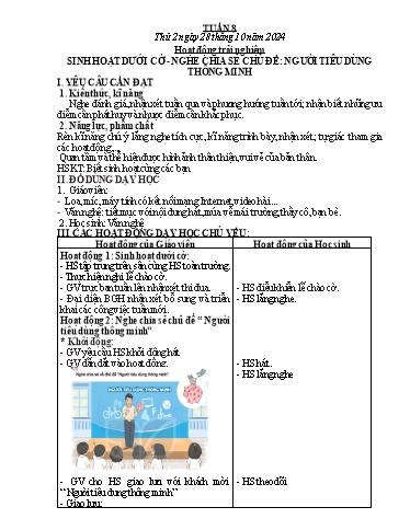Giáo án các môn Lớp 2 (Kết nối tri thức) - Tuần 8 - Năm học 2024-2025