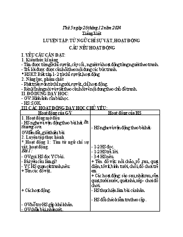 Kế hoạch bài dạy các môn 2 - Tuần 6 - Năm học 2024-2025 - Đoàn Thị Hường