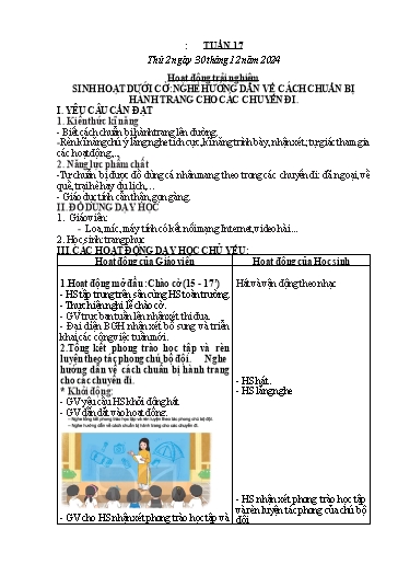 Kế hoạch bài dạy các môn Lớp 2 (Kết nối tri thức) - Tuần 17 - Năm học 2024-2025 - Mai Thị Thuận