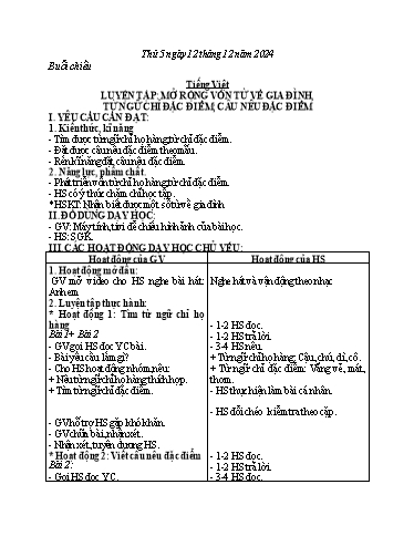 Kế hoạch bài dạy các môn Lớp 2 - Tuần 14 - Năm học 2024-2025 - Đoàn Thị Hường
