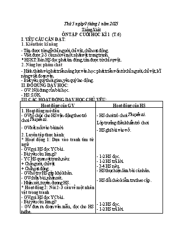 Kế hoạch bài dạy các môn Lớp 2 - Tuần 18 - Năm học 2024-2025 - Đoàn Thị Hường