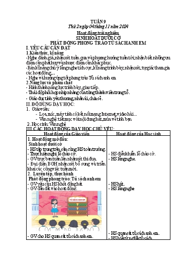 Kế hoạch bài dạy các môn Lớp 2 - Tuần 9 - Năm học 2024-2025 - Mai Thị Thuận